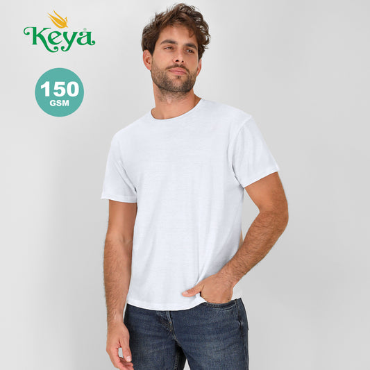 T-SHIRT adulto cotone girocollo manica corta - "KEYA" MC150